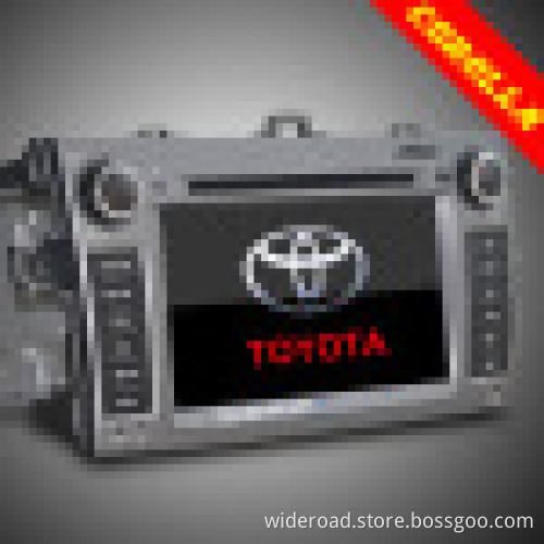 Toyota Corolla 7 Inch Tft Lcd Digital Touch Screen Car Dvd Player-gps-tv-fm-bluetooth-streering Wheel Control